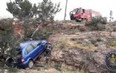 Dos heridos leves en un accidente en las Cuestas del Cedacero