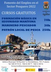 El Ayuntamiento presenta la III Edicin de Cursos para el Fomento del Sector Pesquero de guilas