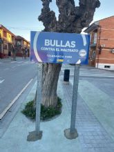 El Ayuntamiento de Bullas se suma a la campaña 'Municipios contra el maltrato'