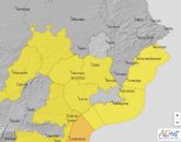 La Agencia Estatal de Meteorologa vuelve a activar el aviso amarillo por lluvias desde las 0 horas de esta noche hasta las 22 horas del viernes