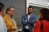MC Cartagena recoge el descontento de los comerciantes del Mercado Santa Florentina por la chapucera gestin de N. Arroyo (PP)