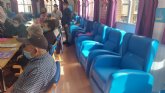 Dotan con 20 nuevos sillones relax el Centro de D�a de Personas Mayores Dependientes de la plaza Balsa Vieja, merced a una donaci�n personal