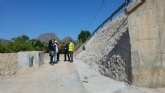 Finalizan las obras de emergencia ejecutadas en la carretera que une Abarn con Cieza