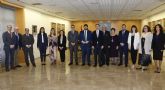 Fernando Lpez Miras recibe al nuevo equipo rectoral de la Universidad de Murcia
