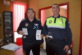 Distinguidos dos agentes de la Policía Local de Calasparra por su buen servicio a los ciudadanos