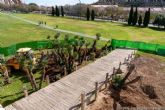 Comienza la remodelación de la zona verde de la cuesta de El Batel
