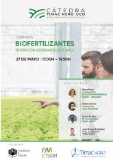 La Cátedra TIMAC AGRO-UCO organiza una jornada para analizar el papel de los biofertilizantes en nutrición agraria sostenible
