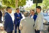 El alcalde presenta el cartel del Campeonato de España de Ajedrez que tendrá lugar en Murcia