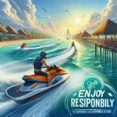 Disfruta Responsable: la campaa que promueve navegar en moto de agua de forma segura y responsable