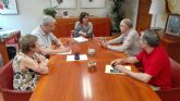 La consejera de Sanidad se reúne con responsables de la Sociedad Murciana de Medicina Preventiva y Salud Pública