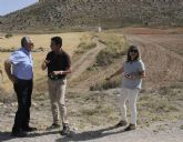 La directora general de Fondos Agrarios visita varias fincas en Caravaca de la Cruz