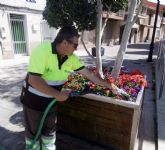 Parques y Jardines intensificar un 50% los recursos del actual sistema de riego en las zonas verdes durante el verano