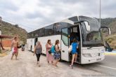 Comienza el horario de verano en los autobuses urbanos para ir a las playas de Cartagena