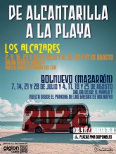Alcantarilla ampl�a a Mazarr�n el servicio de autob�s a la playa durante los meses de julio y agosto