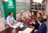 Fecoam expone al consejero Luis Alberto Mar�n propuestas 'para avanzar en la mejora del cooperativismo agroalimentario regional'