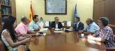 La CHS se re�ne con la nueva directiva de la Comunidad de Regantes del Pantano de la Cierva