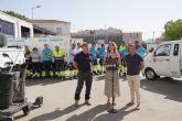 El Ayuntamiento incrementa la plantilla de limpieza viaria a casi el doble con la incorporaci�n de cinco nuevos trabajadores