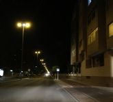 Cs Cartagena pide aumentar la iluminacin en el ltimo tramo de la calle ngel Bruna