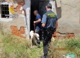 La Guardia Civil esclarece en Jumilla un grave caso de maltrato y abandono animal