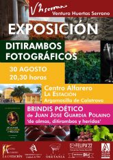 La fotograf�a, la poes�a, la alfarer�a y el vino se fusionan en el Centro Alfarero La Estaci�n de Argamasilla de Calatrava de la mano de Vhserrano y Juan Jos� Guardia Polaino