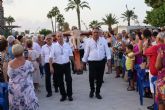 M�s de un millar de personas acompa�an al Cristo del Mar Menor en Lo Pag�n