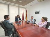 El consejero de Fomento e Infraestructuras mantiene un encuentro con el presidente de la Asociacin de Promotores Inmobiliarios de la Regin de Murcia