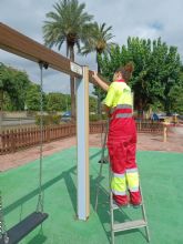 Alzira, en Valencia, mejora ms de sesenta reas de juegos infantiles, pistas multi-juego y reas biosaludables