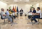 El Gobierno regional reclama junto a vecinos de Lorca que se ejecuten las obras pendientes para evitar inundaciones
