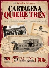 MC anuncia para el 24 de octubre la lectura de un Manifiesto por el Tren en la estaci�n de Cartagena
