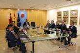Lpez Miras recibe a los representantes del Cuerpo Consular acreditados en la Regin de Murcia
