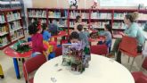 El Ayuntamiento de Murcia celebra el 'Da de la Biblioteca' con actividades y talleres para escolares de primaria y secundaria del municipio