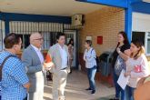 Ciudadanos se rene con el AMPA para conocer de primera mano las deficiencias en el Colegio San Isidoro de El Algar