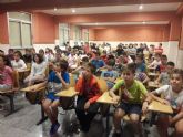 El Club Atletismo Elcano y Programa ADE acercan el atletismo al colegio Salesianos