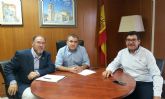 El nuevo presidente de ASECOM presenta al alcalde de Alguazas su proyecto de gestión