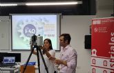 Alumnos del M�ster en Industria 4.0 prueban en primicia un potente l�ser para escaneado 3D