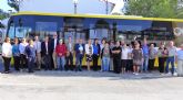 Autobuses LAT presenta las mejoras en el transporte pblico de autobs entre Los Valientes y Molina de Segura
