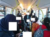 Izquierda Unida-Verdes Lorca denuncia hacinamiento en los autobuses urbanos