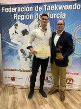 El mazarronero Rub�n Garc�a mejor deportista senior en los premios al taekwondo de la Regi�n de Murcia