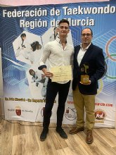 El mazarronero Rubn Garca mejor deportista senior en los premios al taekwondo de la Regin de Murcia