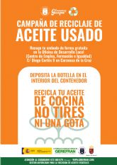 El Ayuntamiento de Caravaca duplica el número de contenedores naranjas