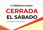 El PSOE lamenta que el Da de las Bibliotecas llegue a Murcia con centros cerrados y falta de personal