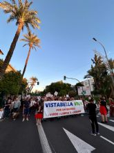 Cierre manifestacin Vistabellla Viva