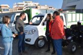 El Ayuntamiento de Águilas apuesta por los vehículos no contaminantes en la nueva flota del servicio de mantenimiento de jardines
