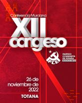 El PCE de la Región de Murcia celebra su 12° Congreso el próximo fin de semana en Totana