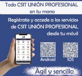 CSIT UNIN PROFESIONAL lanza su app para los empleados del sector pblico en Madrid