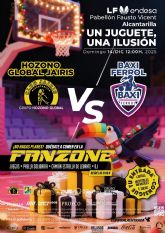 Vuelve la campaña solidaria 'Un juguete, una ilusin' con el partido benfico de Hozono Global Jairis el 14 de diciembre