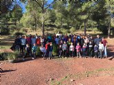 El club senderista de Totana organizó un año más el Día del Árbol