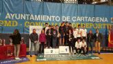 Los ganadores del Cross Escolar reciben sus medallas