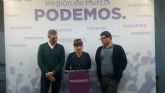Podemos se mantiene 'firme' frente a las presiones para rebajar las enmiendas del Mar Menor