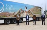 Seis camiones de ESP Solutions promocionan la Región de Murcia en 22 países europeos